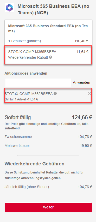 Screenshot Cancom Marketplace