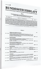 Produktbild Bundessteuerblatt (BStBl)